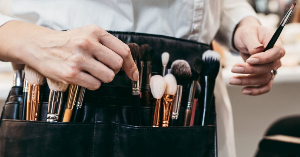 makeup brushes