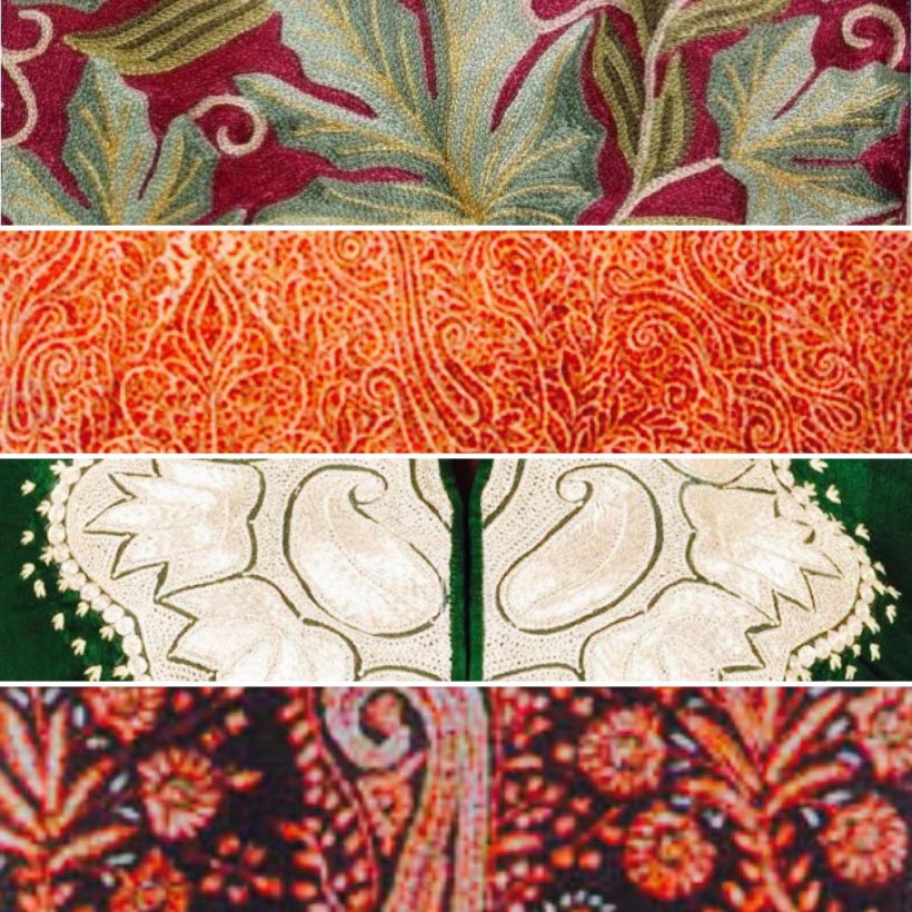 kashidakari embroidery