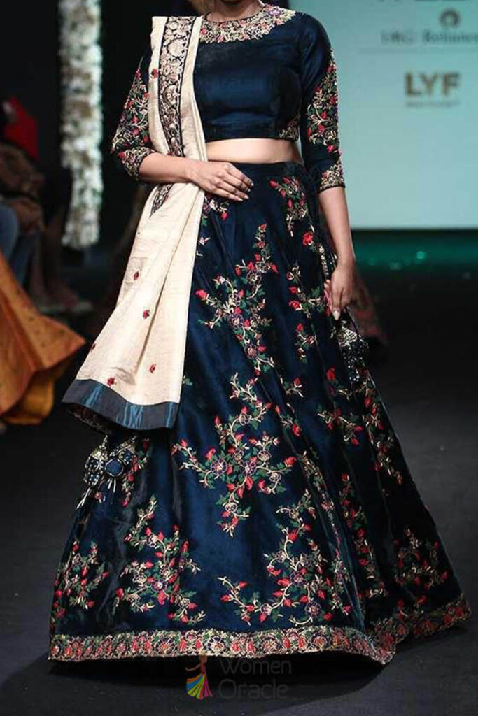 lehenga fashion show