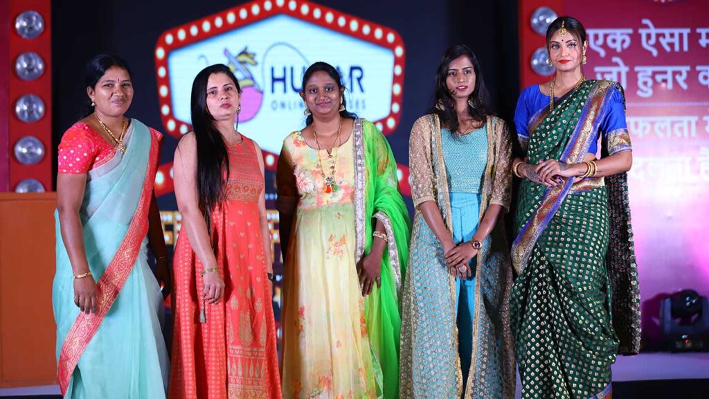 Hunar Fashion Show dress collections