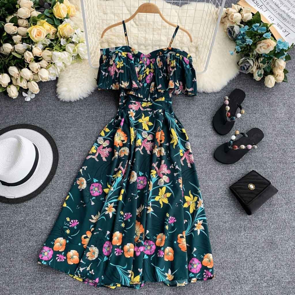 floral summer dress