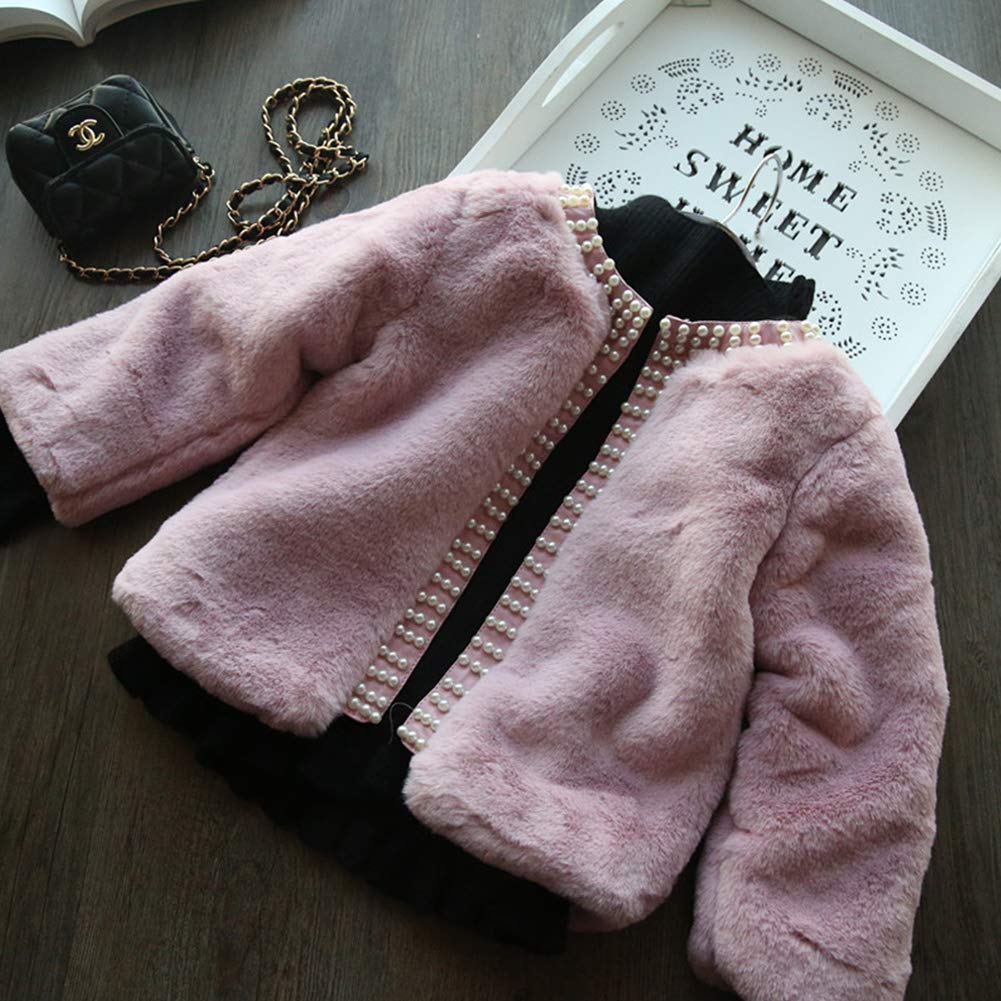 very soft and comfortable faux fur for  kids during winter