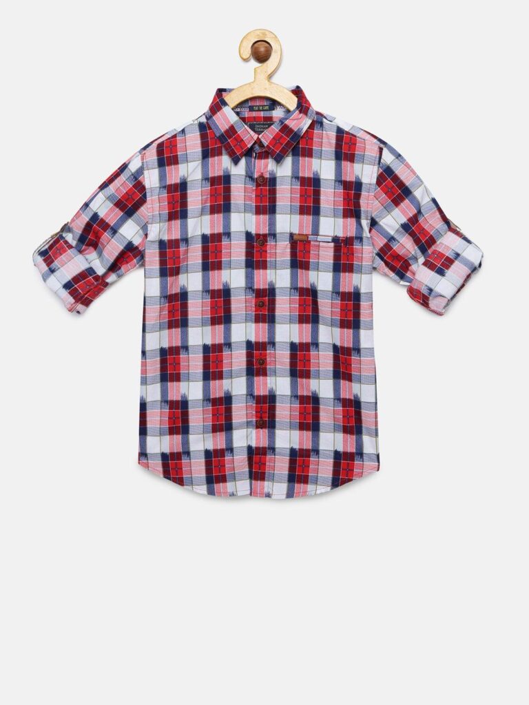 Cotton shirts for boys during summers