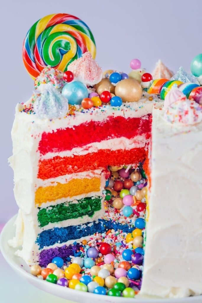 piñata cake