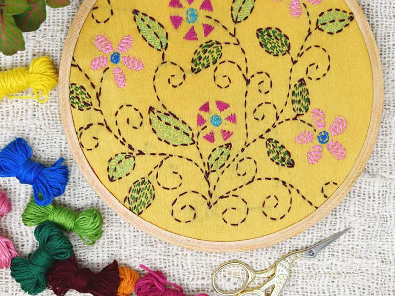 Kantha Embroidery