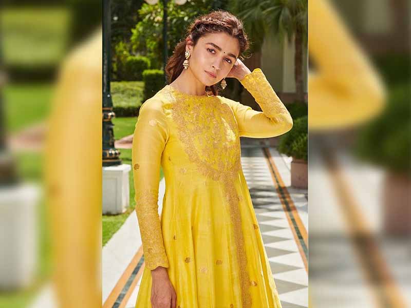 Alia Bhatt in Anarkali Suit