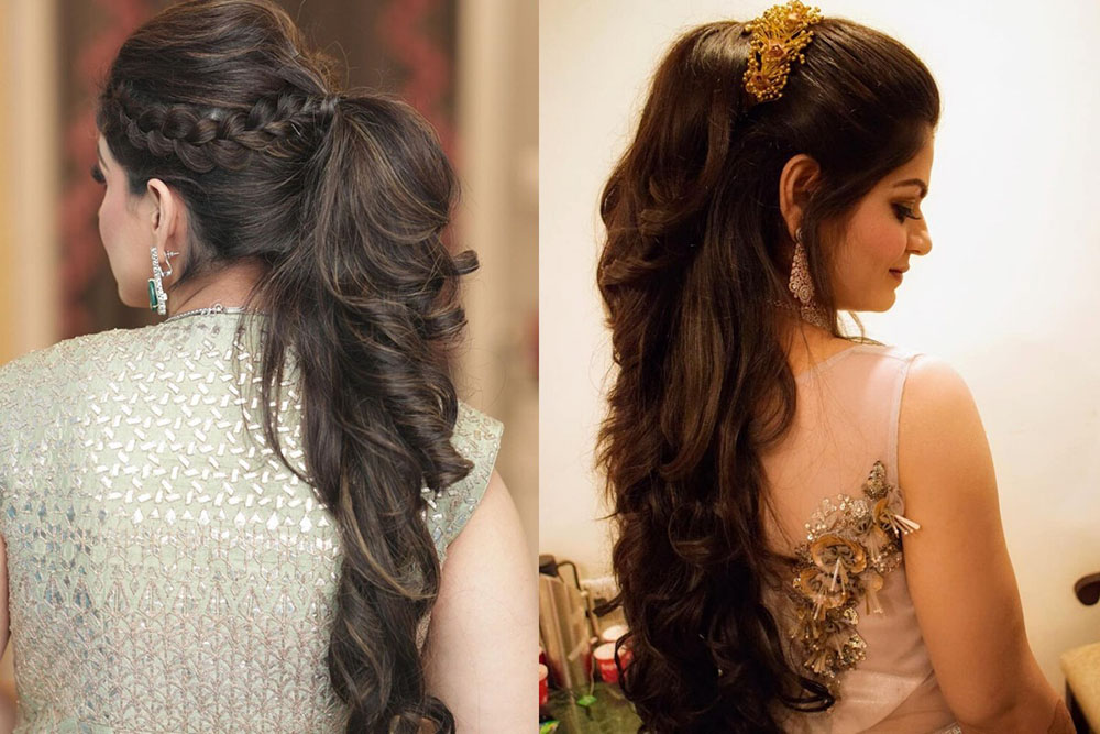 Traditional Indian Hairstyles for Saree