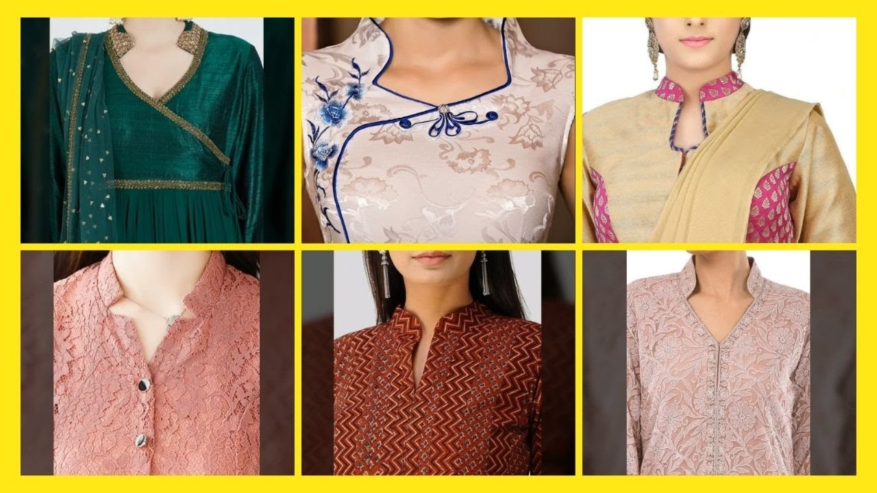 Trendy and Fashionable Collar Neck Design for Kurti - Hunar Online