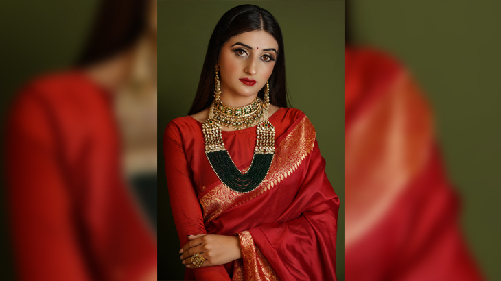 Buy JAYANTI REDDY Pink Banarasi Silk Saree With Blouse Online  Aza Fashions