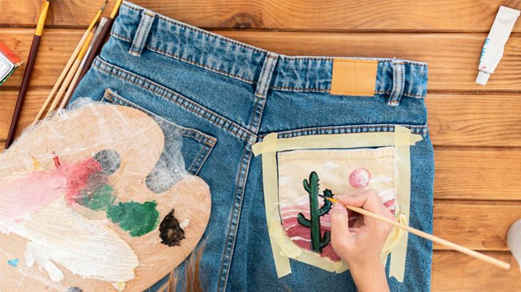 How to Use Fabric Paint to Decorate Your Clothes